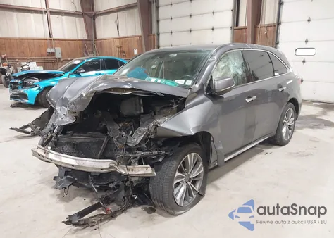 2017 Acura Mdx Technology Package from USA, damaged, VIN 5FRYD4H50HB013440